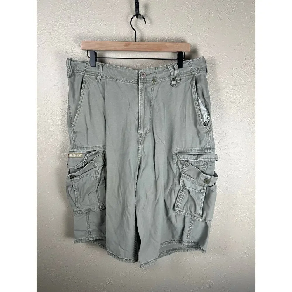 Ecko Unltd Cargo Shorts Mens Size 40 Utility Casual Pockets Camping Outdoors Y2K